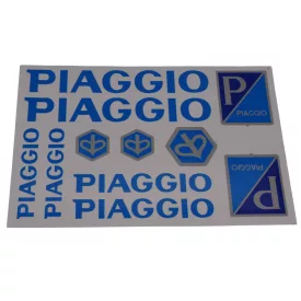 Matrica klt. piaggio kék