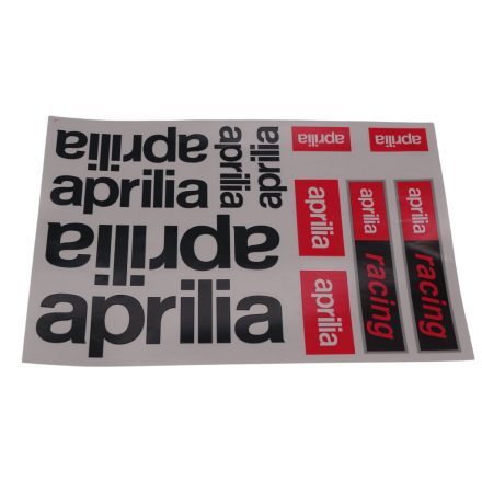 Matrica klt. aprilia  fekete