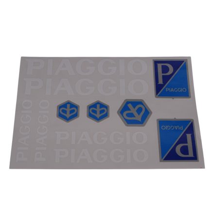 Matrica klt. piaggio  fehér