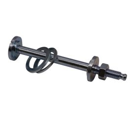 Csavar lengővilla tengelybe szett