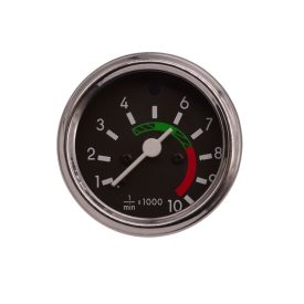   Fordulatszámmérő óra, króm kerettel, távolsági fényszóró visszajelzővel, 10000 RPM, Simson S51, S53