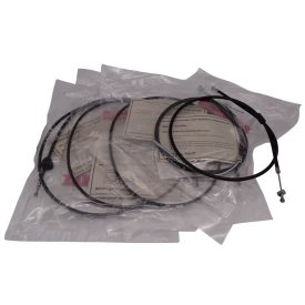   Bowdenkészlet, fekete, külső fékkulcsos fékhez, Motoflex, Simson KR51/1