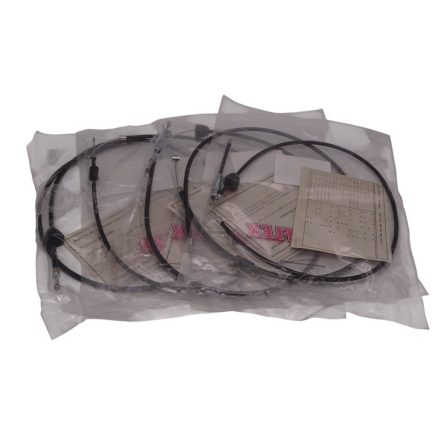 Bowdenkészlet, fekete, belső fékkulcsos fékhez, Motoflex, Simson KR51/1
