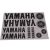 Matrica klt. yamaha fekete