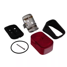 Lámpa hátsó kpl. /e57/ fekete