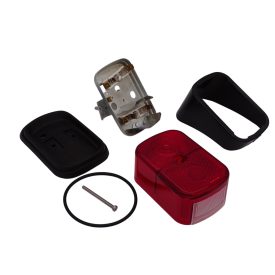 Lámpa hátsó kpl. /e57/ fekete