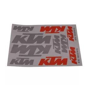 Matrica klt. ktm ezüst