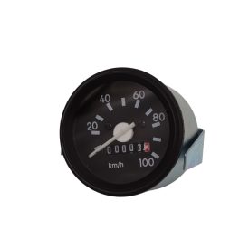 Kilométer óra 100-as, fekete, Simson S51, S53