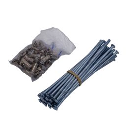 Küllő+anya 121 mm grt. horganyzott