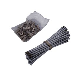 Küllő+anya 121 mm grt. króm