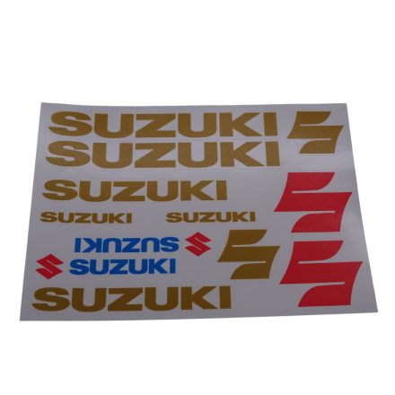 Matrica klt. suzuki arany