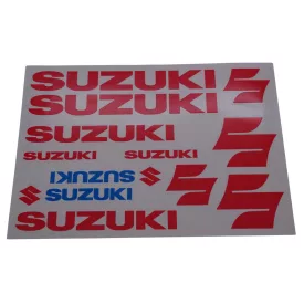 Matrica klt. suzuki piros