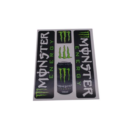 Matrica klt. monster fekete-fehér