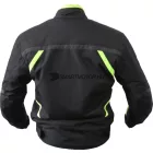 Motoros kabát, Kieran, rövid, fekete/neon sárga