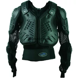   Motoros páncéling, Diamond, homologizált protektorokkal, fekete