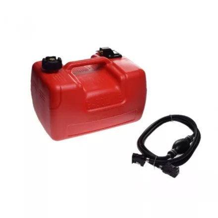 Hordozható üzemanyagtartály Yamaha csatlakozóval, 12 liter, 370 × 270 × 265 mm