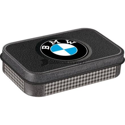 Doboz (cukorkás) BMW  fém, 1db XL nagy doboz, mentholos cukorkát tartalmaz