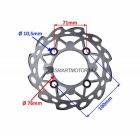 Féktárcsa, Pit bike Honda CRF50