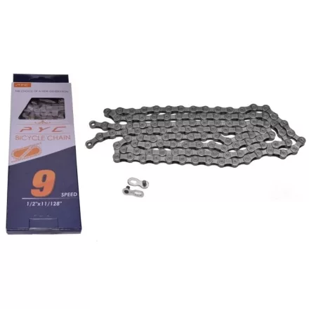 Lánc, kerékpár bicikli PYC P9002 1/2z x 11/128z 116L