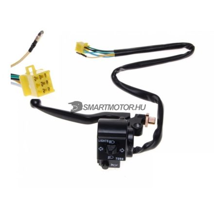 Kapcsoló konzol bal Suzuki GN 125 + kuplung kar