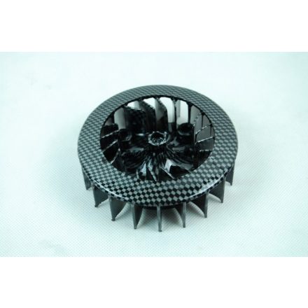 ventilátor lapát, kényszerléghűtés, CARBON-LOOK 4ütem GY6 50 4T