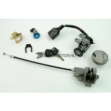 zár szett, gyújtás kapcsoló GY6 50 4T 139QMB KINROAD XT50QT-2 Pe