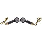 lámpa, első irányjelző, LED, 2db-os szett (fekete)