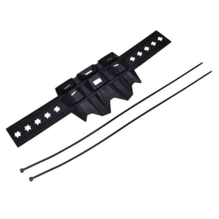 kipufogó védő burkolat, gumi FEKETE