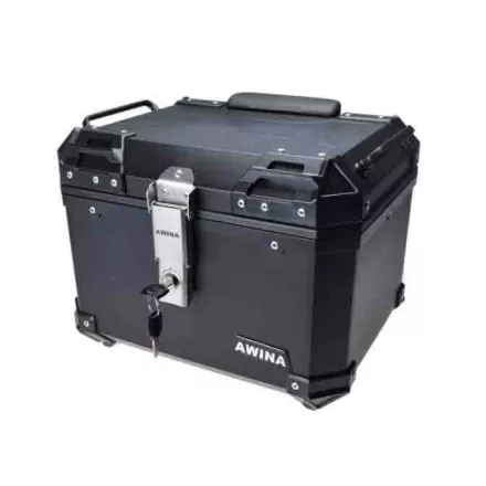 hátsó doboz, fekete, motor robogó, 43.5x38x34 cm 45L