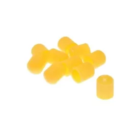 Szelepsapka 10 db, műanyag, sárga