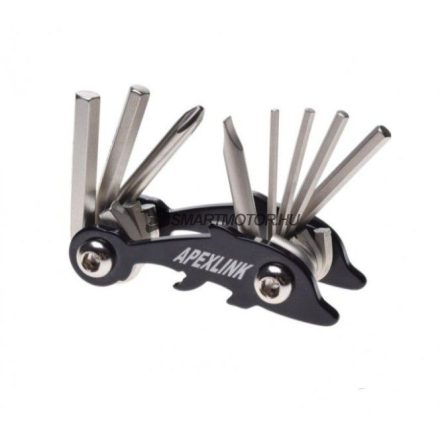Több (8) funkciós szerszám készlet (multitool) kerékpár bicikli