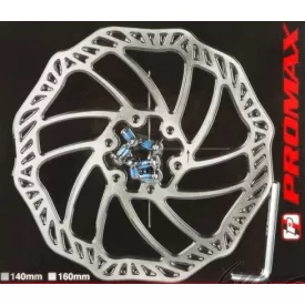Féktárcsa 160mm, PROMAX (kerékpár bicikli)