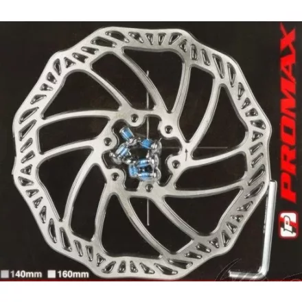 Féktárcsa 160mm, PROMAX (kerékpár bicikli)