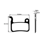 Fékbetét szett tárcsafékhez, szinter - Shimano Deore LX, XT, XTR (kerékpár bicikli)