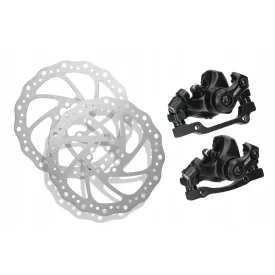 Mechanikus tárcsafék szett, első kerékhez (160mm)