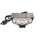 Első lámpa, LED tripla, 220V töltés kerékpár bicikli