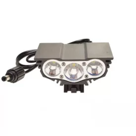 Első lámpa, LED tripla, 220V töltés kerékpár bicikli