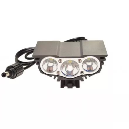 Első lámpa, LED tripla, 220V töltés kerékpár bicikli