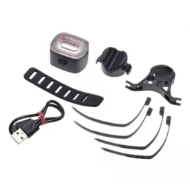 Első lámpa, LED, USB töltés kerékpár bicikli