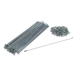 Küllő szett, kerékpár bicikli 246mm 144db fémszínű