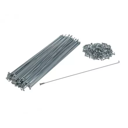 Küllő szett, kerékpár bicikli 246mm 144db fémszínű
