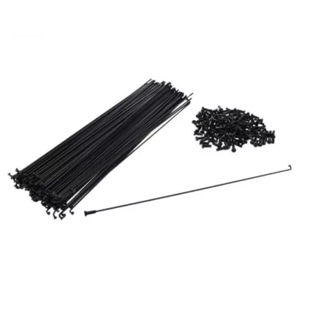 Küllő szett, kerékpár bicikli 250mm 144db fekete