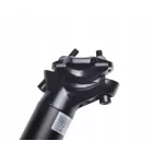 Nyereg cső, fekete 31,6 mm