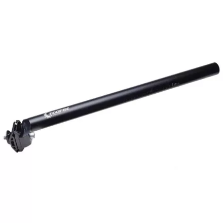 Nyereg cső, fekete 31.6 mm - 450 hosszú