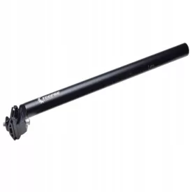 Nyereg cső, fekete 28.6 mm - 450 hosszú
