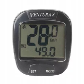 Venturax kerékpár computer, 10 funkciós bicikli