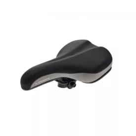 Nyereg, bicikli kerékpár MTB 275 x 185 (fekete-szürke)