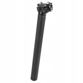 Nyereg cső, fekete 31,6 mm