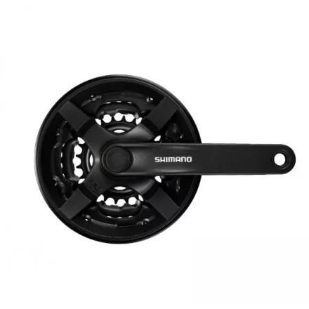 Shimano Tourney TY301 négyszögtengelyes hajtómű 3 sebességes 24/34/42