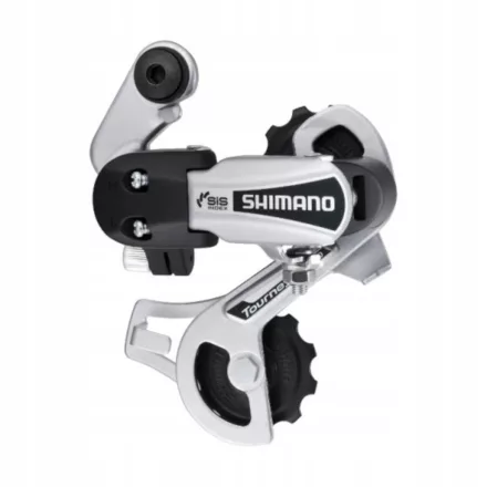 Hátsó váltó 6 sebességes kerékpár bicikli ezüst (SHIMANO TOURNEY)